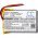 Helyettes�t� vezet�k n�lk�li f�lhallgat� Akkumul�tor JBL J56BT FT582535P 450mAh 1,67Wh
