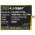 Helyettes�t� telefon Akkumul�tor Motorola Moto G Power KZ50 4900mAh 18.87Wh 3.85V