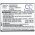 Helyettes�t� telefon Akkumul�tor Philips Xenium S327 AB3000KWMT 2800mAh 10.64Wh 3.8V