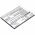 Helyettes�t� telefon Akkumul�tor Wiko P130 2500mAh 9.63Wh