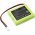 Helyettes�t� plc vez�rl� Akkumul�tor Yamaha KR4-M4251-101 1500mAh/5.4Wh 3.6V
