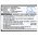Helyettes�t� telefon Akkumul�tor ZTE Kis 3 Max Li3818T43P3h695144 3,8V 1850mAh Li-Ion