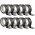 Goobay Tools 10db/csomag PVC szigetel�szalag 19mm x 10m fekete