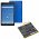 Helyettes�t� t�blag�p Akkumul�tor Nextbook Ares 8A AE25102105P 3900mAh 14.43Wh 3.7V