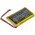 Helyettes�t� gps Akkumul�tor Navigator GX-111 RF-350 6043 1200mAh 4.44Wh 3.7V