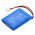 Helyettes�t� zsebl�mpa Akkumul�tor Miniform COB LED 03.5318 1000mAh 3.7Wh
