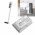 Helyettes�t� porsz�v� Akkumul�tor Samsung DJ96-00227A/DJ96-00221A 2000mAh 43.2Wh 21.6V