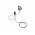 Helyettes�t� headset GES-P02-M3 Motorola GP900 HT1000 MT2000 XTS2500 f�lhorgos Flex
