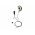 Helyettes�t� headset GES-PA2 Motorola CLP446 CLK446 PTT mikrofon rugalmas f�lkamp�