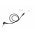 Helyettes�t� f�lhallgat� ES-C4 akusztikus cs� �tl�tsz� 60cm sima k�bel 3,5mm jack der�ksz�g�