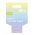 Goobay Silicone Cable Sun & Sky Set 2db USB-C 1,5m 60W 3A s�rga,k�k szilikonk�bel