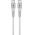 Goobay Supersoft cable USB-C textilk�bel f�m csatlakoz� 0,5m 60W 3A feh�r - A k�szlet erej�ig