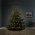 Goobay 280 LED kar�csonyfa bor�t�s gy�r�vel 8x2m 24V k�lt�ri t�pegys�g melegfeh�r 2500K IP44