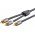 Goobay Plus Series RCA Y-k�bel 2m RCA-dug� (Woofer, Center) - 2x RCA-dug� (Woofer)