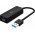 Goobay USB-A Ethernet adapter RJ45 USB3.0 10/100/1000Mbit/s fekete