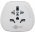 Goobay utaz�adapter feh�r CEE 7/7 UK Typ J SEV 1011 Typ L CEI 23-16-VII Typ B - Ki�rus�t�s