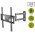 Goobay Basic FULLMOTION TV fali konzol M 32-55col (81-140cm) max.35kg VESA400x400