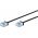 Goobay CAT6A slim U/FTP patchk�bel RJ45 extra r�vid csatlakoz� 3m AWG32 TPE LSZH tiszta CU