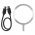 EMOS Powerbank k�ls� Akkumul�tor WI 521, 5000mAh, 20W, Wireless t�lt�s, MagSafe compatibilis, fekete