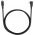 Goobay USB-C k�bel 90� 2m fekete 60W 3A 5Gbit/s Power Delivery