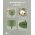 Goobay vezet�k n�lk�li LED asztali l�mpa S 25cm z�ld �rint�svez�rl�s 150lm melegfeh�r 3000K