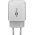 Goobay Single Fast Charger 25W USB-C PD GaN gyorst�lt� feh�r 1x USB-C