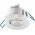 Goobay kompakt mozg�s�rz�kel� s�llyesztett mennyezeti be�p�t�sre 360� 8m feh�r IP20 LED-kompatibilis