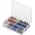 Goobay Tools vezet�kv�gh�vely k�szlet 1200db/csomag 8 t�pus szigetelt 0,5-10mm2 krimpel�shez