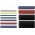 Goobay Tools zsugorcs� k�szlet 560db/csomag 5 sz�n 45mm