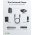 Goobay XLR-k�bel 3m XLR-dug� (3-Pin) XLR-aljzat (3-Pin)