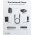 Goobay XLR (3-pin) - 6,35mm Klinke (3-pin) k�bel 1,5m balanced mono