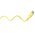 Goobay Silicone Cable Tropic Glow USB-C 1,5m 60W 3A 2db/csomag s�rga,t�rkiz