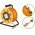 Goobay mobil RJ45 k�beldob CAT-7A S/FTP halog�nmentes 50m 1000MHz narancs