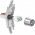 Goobay RJ45 CAT-6 STP konfekcion�lhat� csatlakoz� 5,0-8,5mm csavaros kupak LSA szersz�mmentes