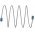 Goobay CAT6A U/UTP ultrav�kony patchk�bel CU AWG32 LSZH TPE 0,5m extrar�vid csatlakoz�