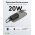 Goobay Built-In Cable powerbank 5000mAh be�p�tett USB-C k�bellel 20W Power Delivery Quick Charge
