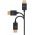 Goobay Standard DisplayPort 2.0/2.1 Slim k�bel 40Gbit/s 2m 8K@120Hz 4K@240Hz