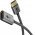 Goobay Ultra nagysebess�g� HDMI flexadapter 8K/60Hz 48Gbit/s Sharkskin Grey