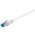 Goobay CAT 6A S/FTP (PiMF) patchk�bel 0,25m feh�r CU TPE LSZH