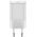 Goobay Single Fast Charger 45W USB-C PD GaN nano feh�r 1x USB-C csatlakoz� gyorst�lt�