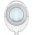 Goobay LED klemml�mpa nagy�t�val 8W 650lm 127mm �veglencse 1,75x 3 dioptria feh�r