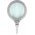 Goobay LED csipeszes nagy�t�l�mpa 6W 480lm 100mm �veglencse 1,75-szeres 3 dioptria