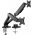 Goobay Basic dupla g�zteleszk�pos monitorkar 17-32col (43-81cm) max9kg VESA75x75mm/100x100mm