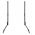 Goobay Basic asztali TV-�llv�ny l�bak 32-70col (81-178cm) max.50kg VESA800x400mm - Ki�rus�t�s