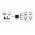 Goobay HDMI eloszt� 1x4 4K@60Hz lapos alum�nium h�z aranyozott csatlakoz�k t�pegys�g 5V