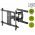 Goobay Pro FULLMOTION XL TV-falitart� 43-100col (109-254cm) max60kg VESA800x400mm