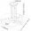 Goobay Basic projektor mennyezeti tart� (M) max.10kg ez�st