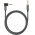 Goobay Plus Series AUX 3,5mm sztere� k�bel 90� 3m fonott textilk�bel aranyozott csatlakoz�k