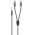 Goobay Plus Series AUX audio adapterk�bel 3,5mm jack > 2x RCA (cinch) 3m sztere�