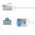 Goobay CAT 6A patch k�bel U/FTP 5m feh�r AWG32 tiszta r�z CU LSZH TPE-k�peny extra r�vid csatlakoz�